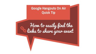 How to easily find and promote your Hangouts On Air