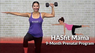 HASfit Mama 9-Month Prenatal Exercise Program - Home Pregnancy Workout Pl...