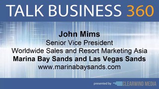 TALK BUSINESS 360 Interview with Marina Bay Sands and Las Vegas Sands