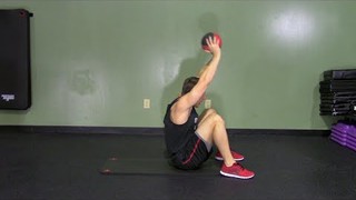 Medicine Ball Ab Workout - HASfit Medicine Ball Ab Exercises - Abdominal ...