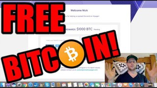 Giving Away $2,500 In FREE Bitcoin BTC To Every Viewer