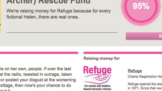 Paul Trueman and the Just Giving campaign for Helen Titchener.