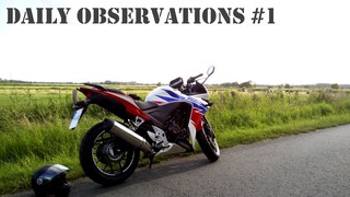 Daily Observations #1 auf der Honda CBR500R (Deutsch) | Piotrrr Moto