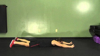 Superman - HASfit Low Back Exercises - Lower Back Exercise