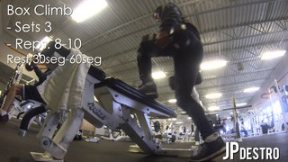 Killer Legs and Butt Workout w/ JPDestro - HASfit Leg and Glute Exercises...