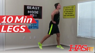 12 Min Devastation Leg Workout at Home without Equipment - Legs Exercises...