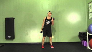 Dumbbell Monkey Concentration Curls - HASfit Biceps Exercise - Dumbbell B...