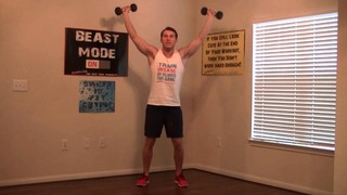 5 Minute Shoulder Workout - HASfit Shoulder Exercises - Deltoid Workouts ...