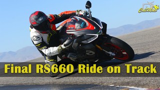 End of the Day for the 2020 Aprilia RS660 after a Massive Crash