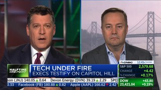 Jason Calacanis CNBC Halftime Report: Tech testifies Congress, CEOs no-sh...