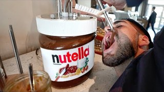 World's Largest Nutella pump