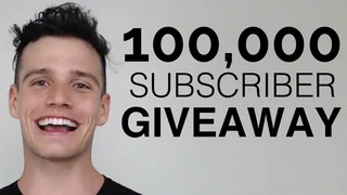 100,000 Subscriber Thank You + Giveaway
