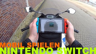 Nintendo Switch auf dem Motorrad und mobil spielen | Piotrrr Moto