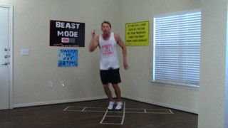20 Min Hot Feet Workout to Burn Fat - HASfit Exercises to Burn Fat - Calo...