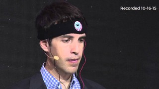 Kelly Roman demonstrates the Fisher Wallace Stimulator on Peter Rojas