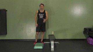 One Leg Donkey Calf Raise - HASfit Calf Exercises - Calves Exercise