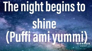 Puffi ami yummi - The night begins to shine