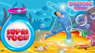 Cosmic Kids Yoga |  SUPER YOGA - Underwater Party! | Fun Games For Kids