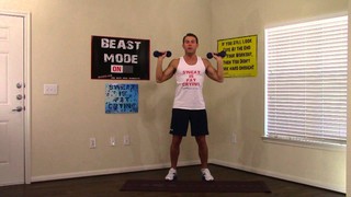 10 Min Shoulder Workout - HASfit Best Shoulder Exercises - Shoulder Work ...