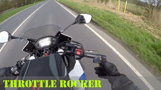 Throttle Rocker: Gasgriffhilfe an der Honda CBR500R ausprobiert (Deutsch)...