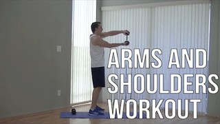 20 Minute Arm and Shoulder Workout - HASfit Shoulders and Arms Workouts E...