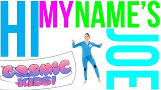 Hi My Name's Joe | Cosmic Kids yoga disco