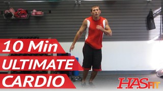 Ultimate 10 Minute Cardio Workout At Home | Burn Fat w/ Aerobic Exercises...
