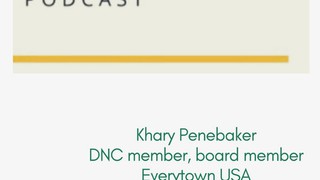 Khary Penebaker, Gun Violence Survivor, treasurer of the DNC Black Caucus...