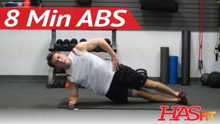 Shredding 8 Minute Abs Workout w/ Coach Kozak - 8 Min Abdominal Exercises...