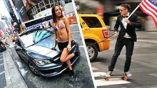 The Mercedes-Benz CLA (a car commercial)