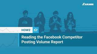 Reading the Facebook Competitor Posting Volume Report