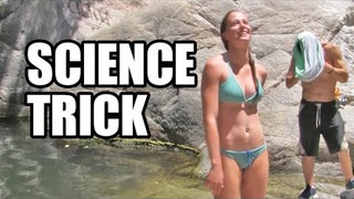 Measure height with a watch! Cliff jump science
