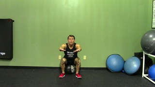 Air Squats - HASfit Squat Exercise Demonstration - Proper Squat Form - Bo...