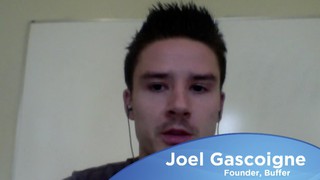 - Startups - SendGrid Startup of the Week #11 - Joel Gascoigne of Buffer