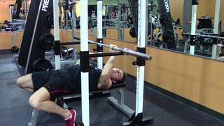 Bench Rack Lockout - Exercises to Increase Bench Press - HASfit Bench Exe...