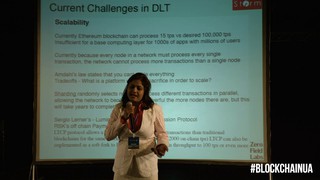 BlockchainUA. Arifa Khan. Technological Challenges in the development of ...