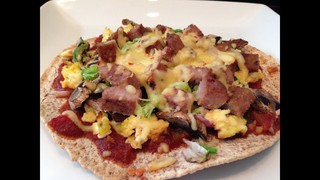 Healthy Breakfast Pizza Recipe - Healthy Breakfast Recipes - Breakfast Pi...