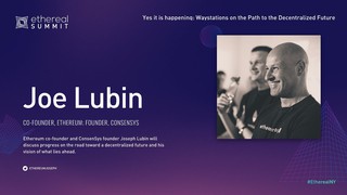 JOE LUBIN - Nature Of The Firm, v2.0 KEYNOTE from EtherealNY #Blockchain ...