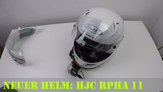 Mein neuer Helm: HJC RPHA 11 in Weiß (Deutsch) | Piotrrr Moto