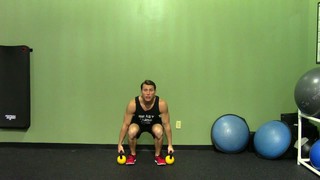 Kettlebell Deadlift - Kettlebell Squat - HASfit Kettlebell Exercise Demon...