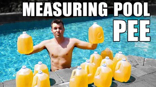How to measure HOW MUCH PEE IS IN YOUR POOL