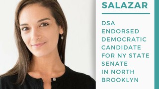 Julia Salazar - DSA Endorsed Democratic Candidate Running For The NY Sena...