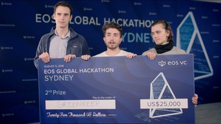 EOS Global Hackathon Sydney 2nd Prize Winner Greenkeep