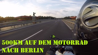 500 KM auf dem Motorrad nach Berlin (Deutsch) | Piotrrr Moto
