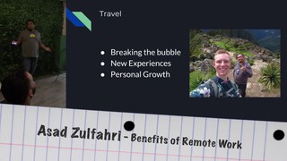 Benefits of Remote Work by Asad Zulfahri | Hacker Paradise
