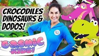 Yoga for Kids | Crocodiles, Dinosaurs and Dodos 🐊🦖🐥