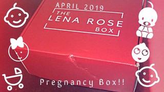 A Monthly Pregnancy Care Box from The Lena Rose Box - April 2019 Unboxing