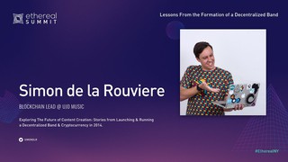 SIMON DE LA ROUVIÈRE - Lessons From The Formation Of A Decentralized Band