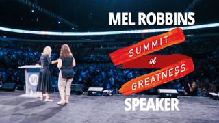 Mel Robbins Speaking at Summit of Greatness 2017 with Lewis Howes