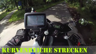 Becker-Navi: Kurvenreiche Strecken und weitere Eindrücke (Deutsch) | Piot...